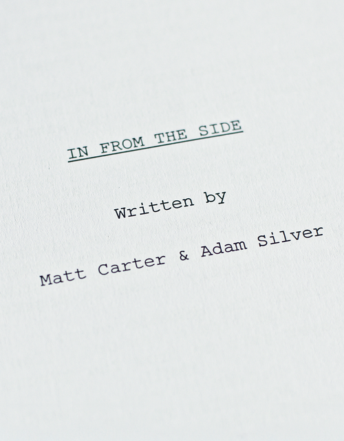 IN FROM THE SIDE - Original Screenplay